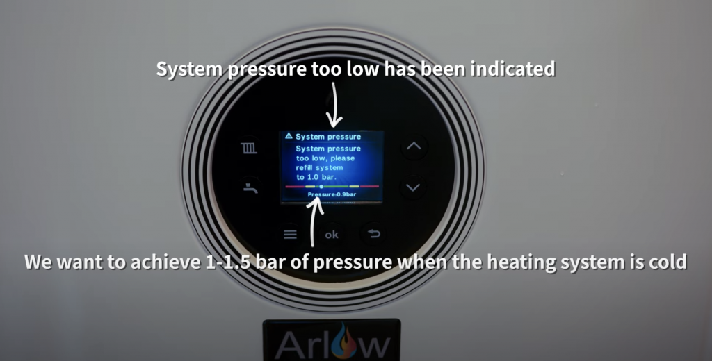 How to top up the pressure on my Worcester Bosch boiler