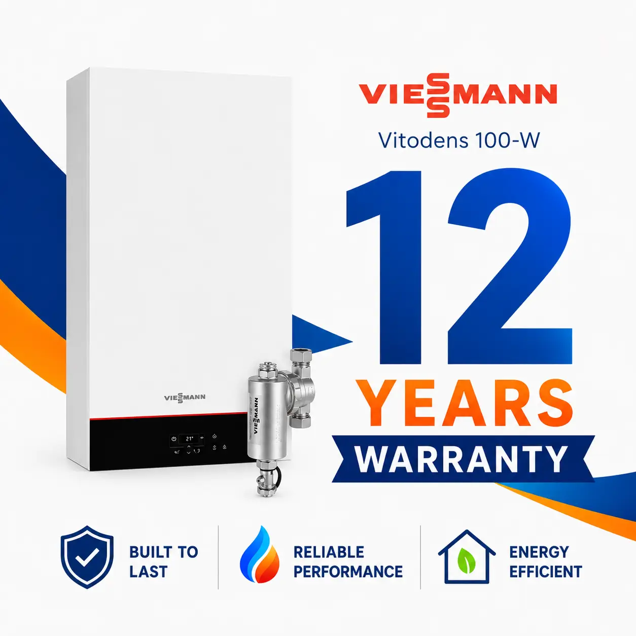 Viessamann boiler 12 year warranty